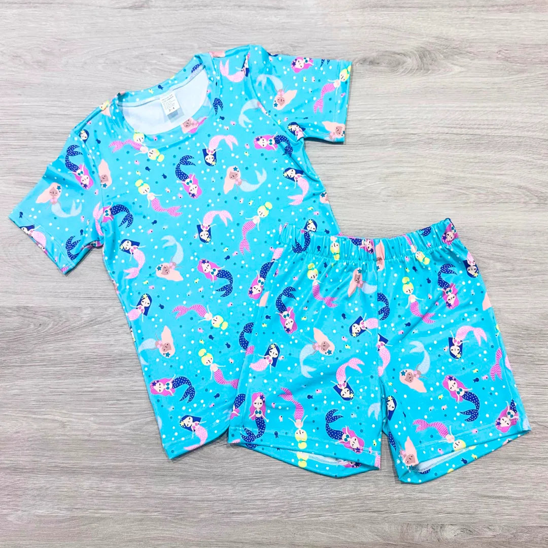 Pijama de Niña de Short y Camisa🍓