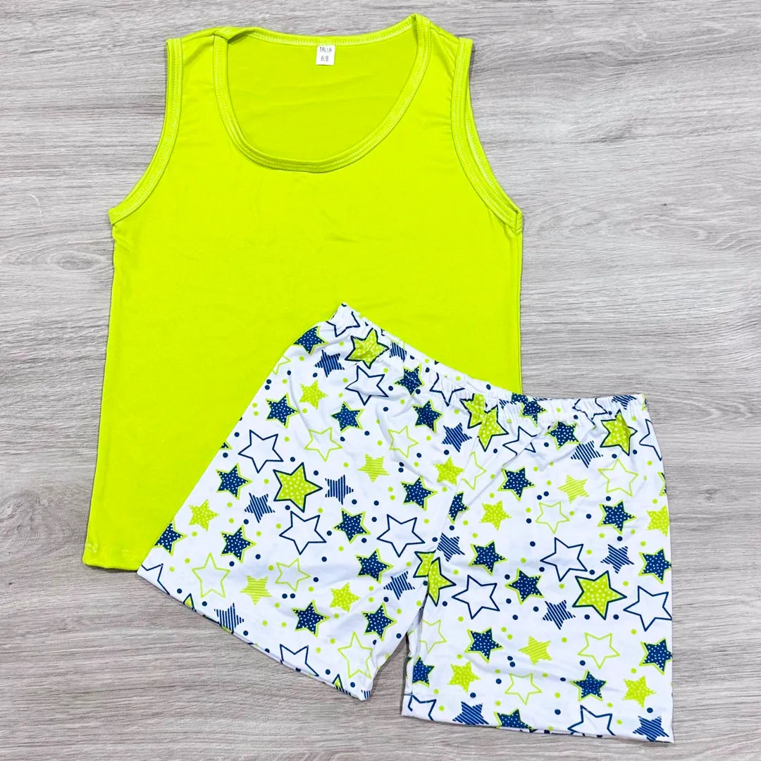 Pijama de Niña de Short Blusa Sisa