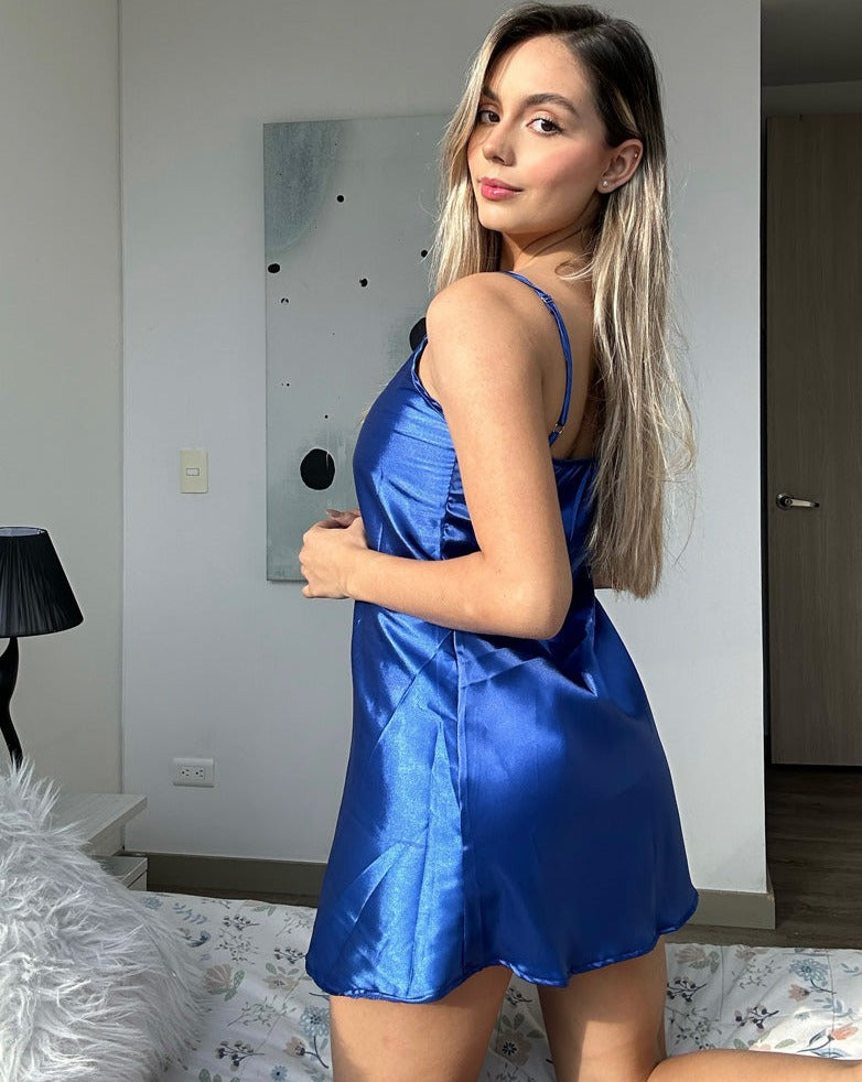 Batola Satin Azul