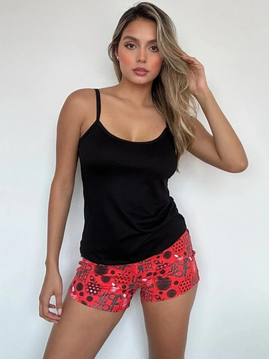 Conjunto Short Negra