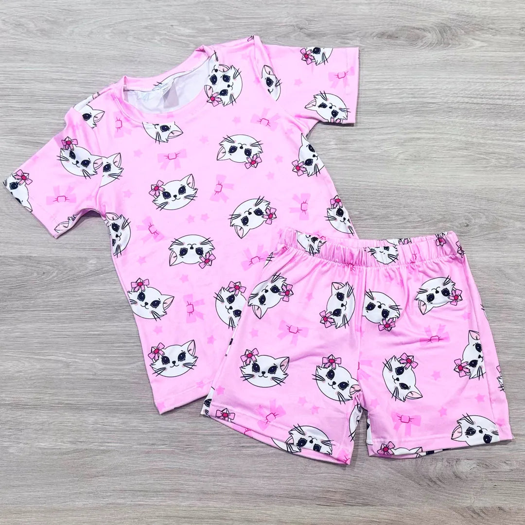 Pijama de Niña de Short y Camisa