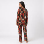 Pijama Navideña Manga Larga para Mujer 🎅