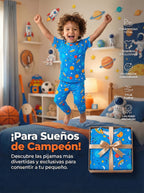 Pijama de Niño de Pantalón y Camisa