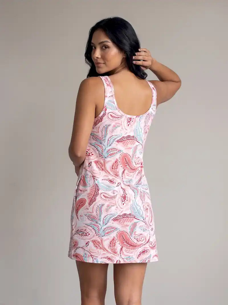 Batola Paisley Rosa - detalle