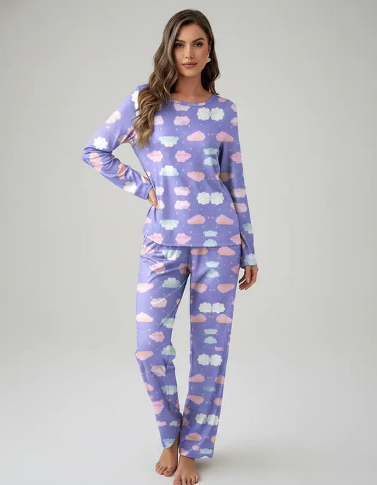 Conjunto de Pijama Confort Total - Nubes