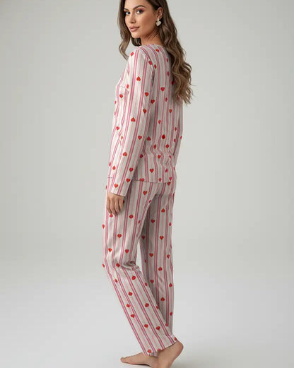 Conjunto de Pijama Confort Total - Rayas 💖