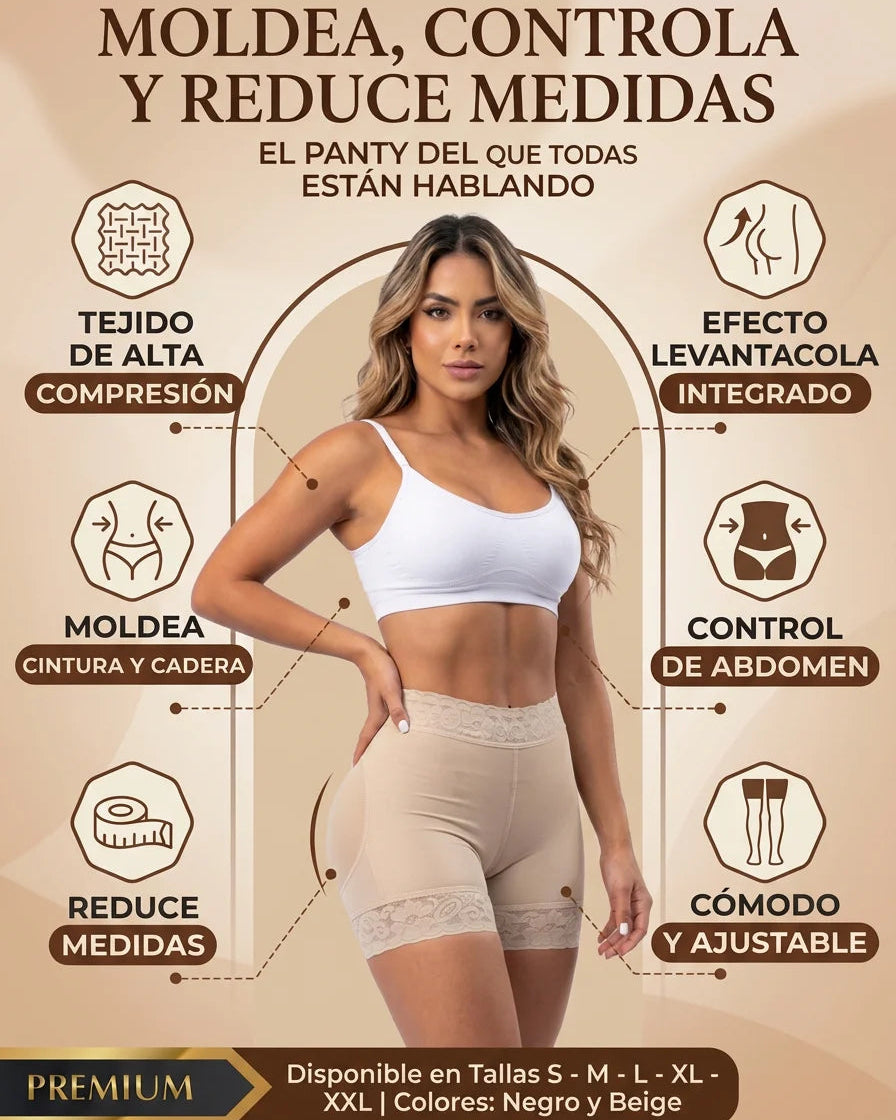 Short Control® de Abdomen y Realce