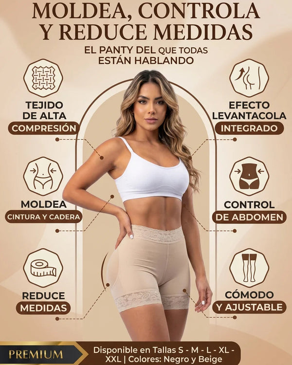 Short Control® de Abdomen y Realce
