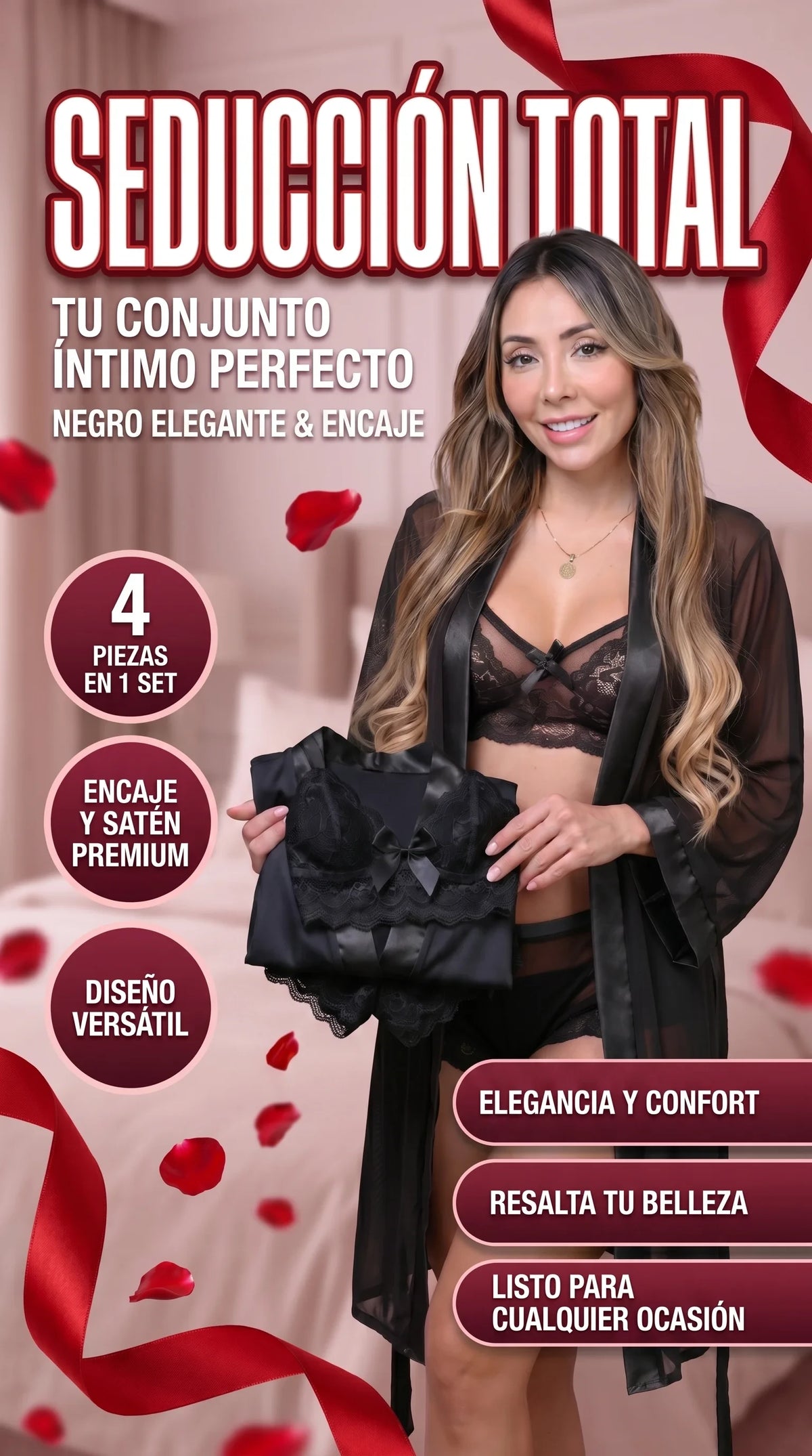 Conjunto Perfecta Negro